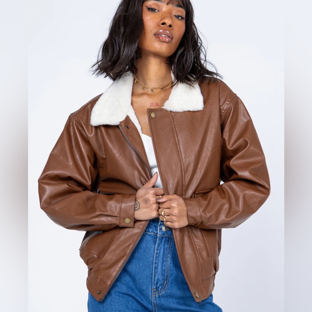 PU Jacket Brown